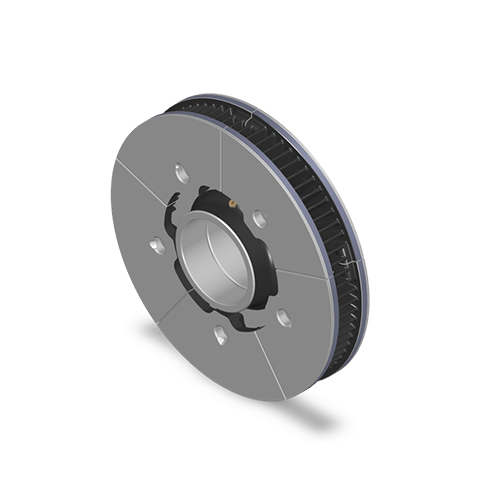 Segmented Axle Mounted Disc